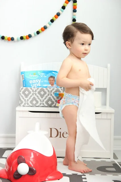 Potty Training with Pampers