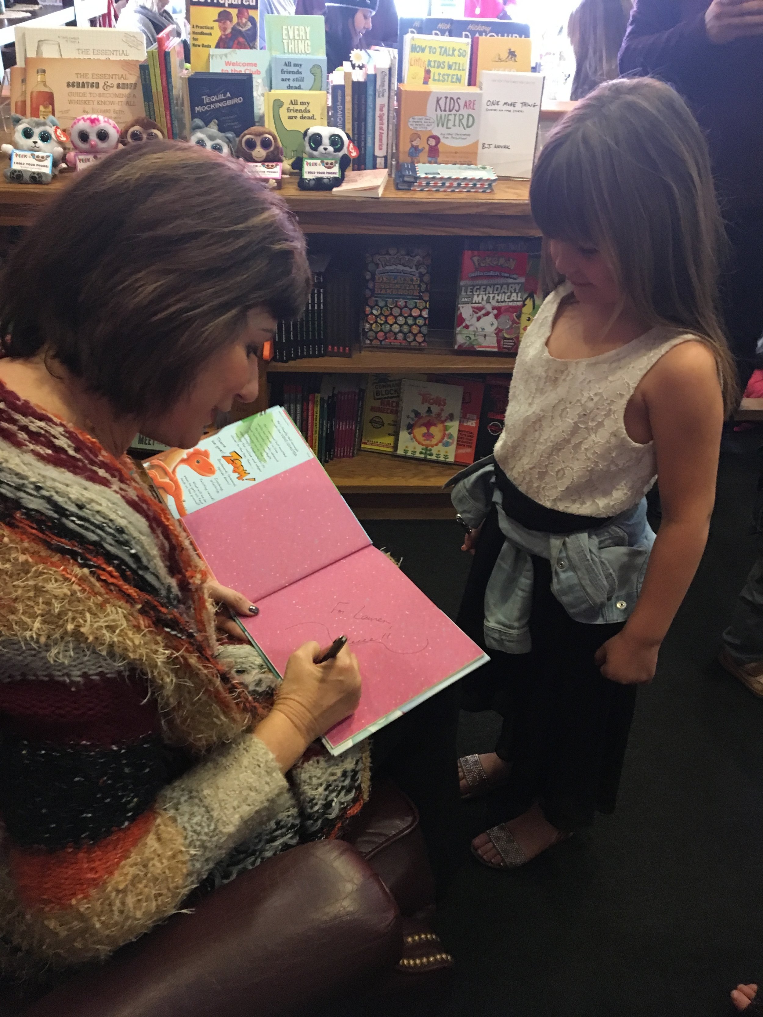  a book singing at Frugal Frigate, Diane's local indie bookstore 