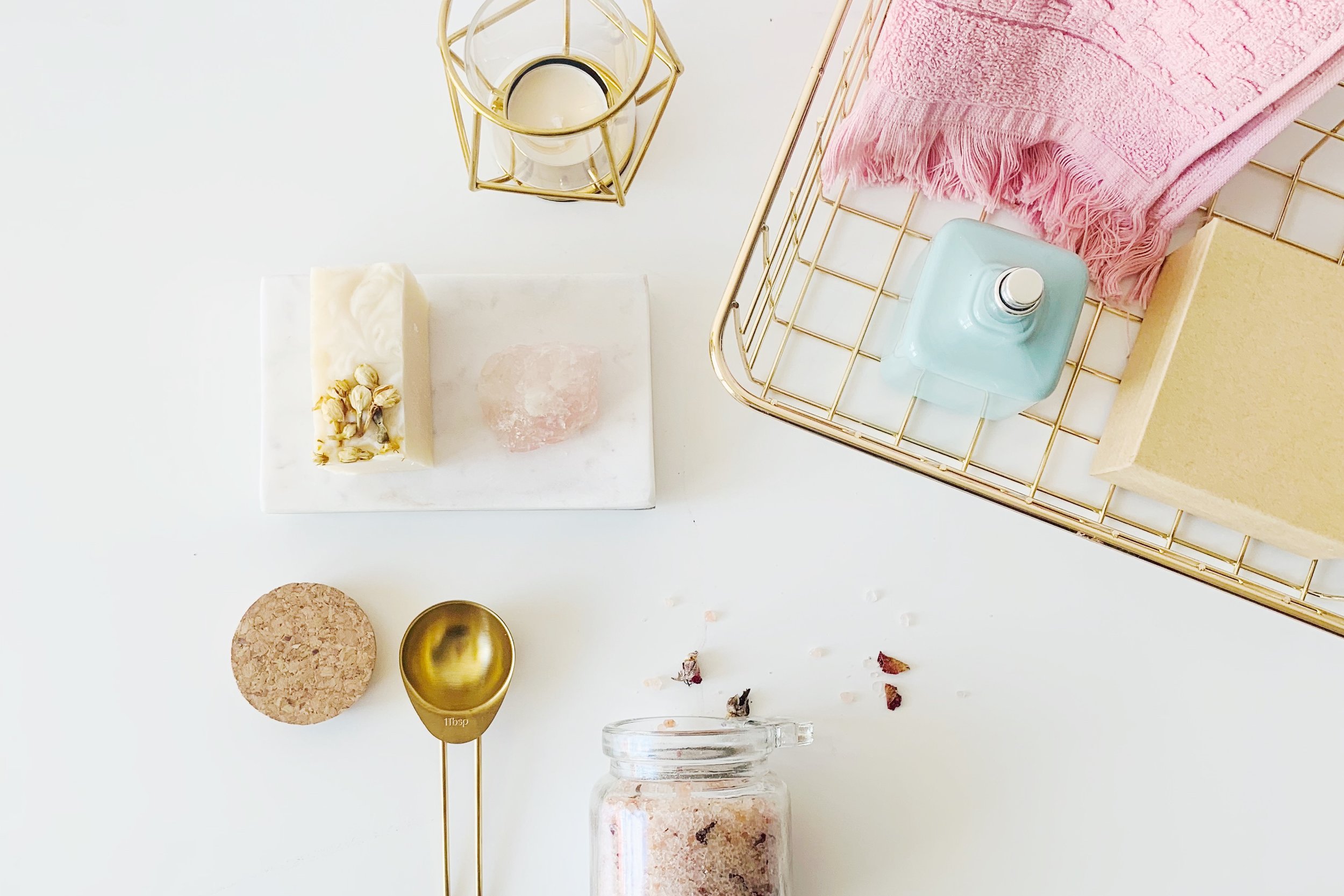 The ingredients for a DIY personal home spa sesh are so simple! A little preparation & you’ll be set for many moons of self-care.