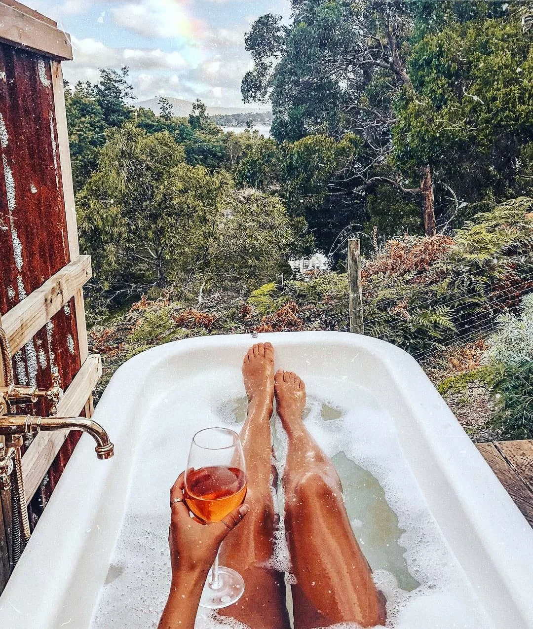 I’ll be here… *sigh* Dream tub status. Photo by @eatplayshop