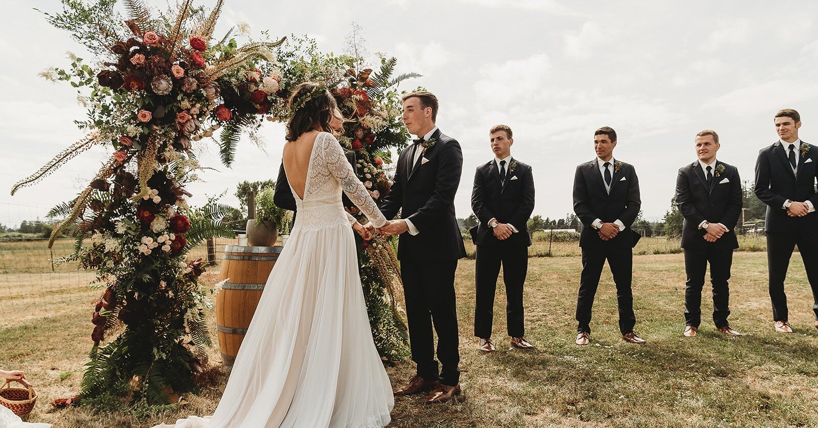 Everything about Lauren &amp; Caleb's wedding was nothing short of spectacular. Every detail was intentional and perfectly executed. @forage.whidbey's stunning florals alone were enough to make you stop and stare.

✨Looking for a venue for 2023? We s