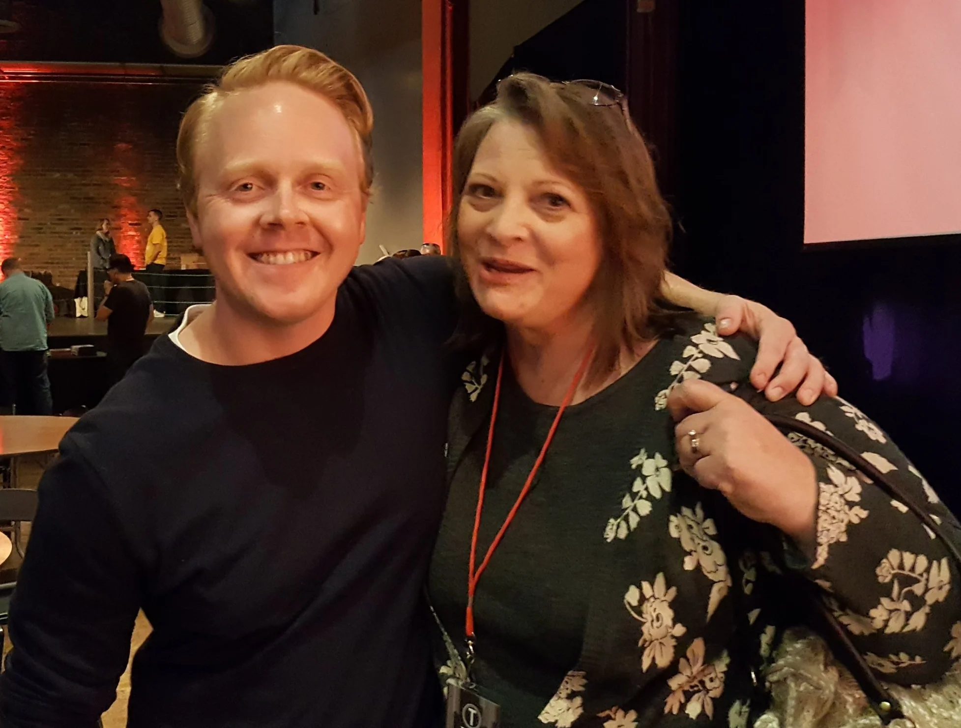 My annual pic with Jeff 2018. There was so much I wanted to say to this guy who has been authentic with us from the beginning. His honesty has kept me going many times when I wanted to quit. Thank you Jeff Goins - for being You and owning what you do best.