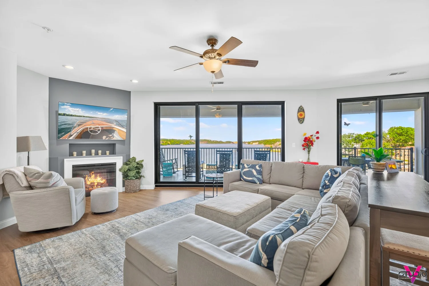 Lake view from 166 Captiva Dr 3C in Sunrise Beach Missouri