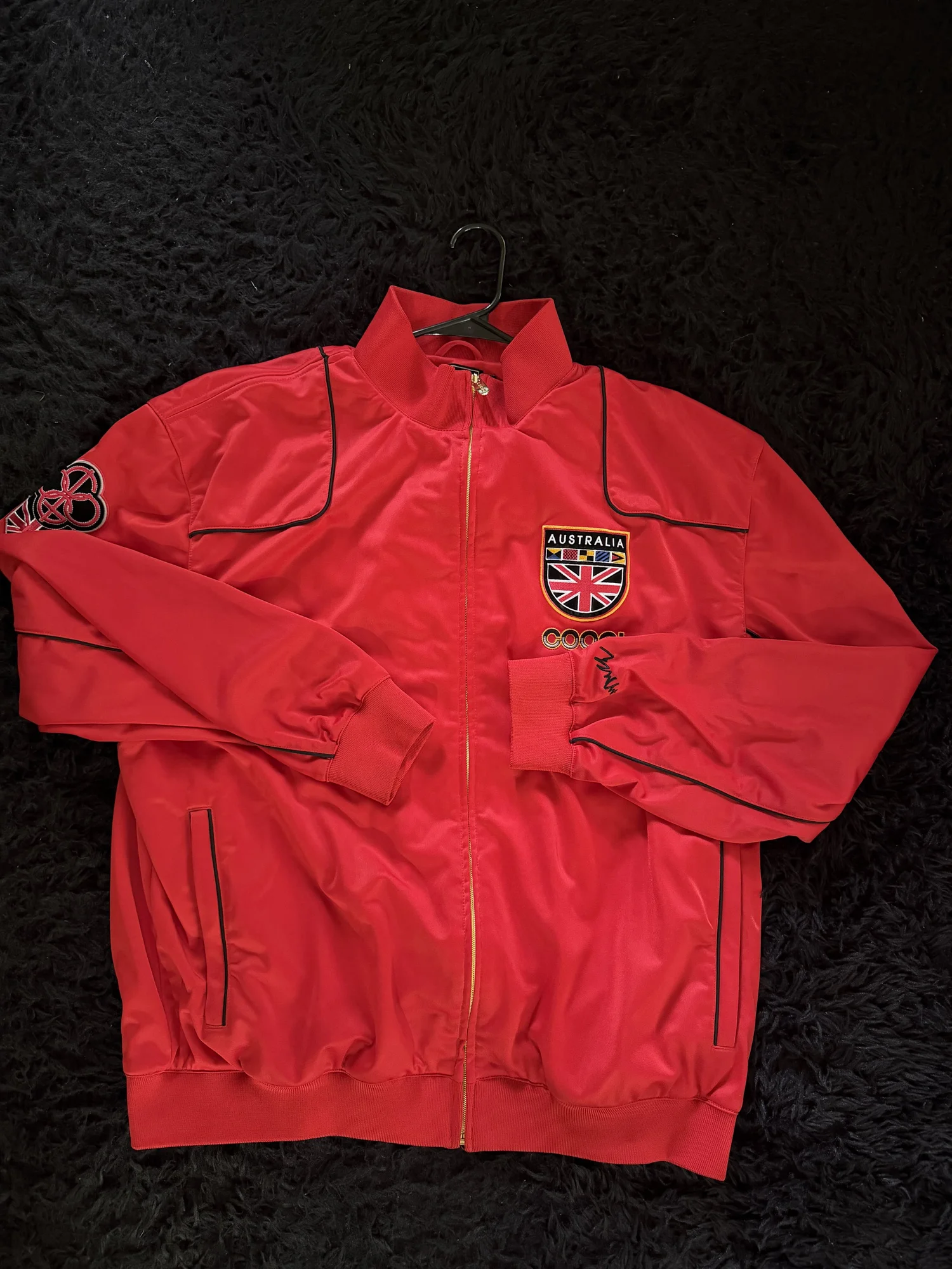 COOGI AUSTRALIA Embroidered Track Jacket, actual item