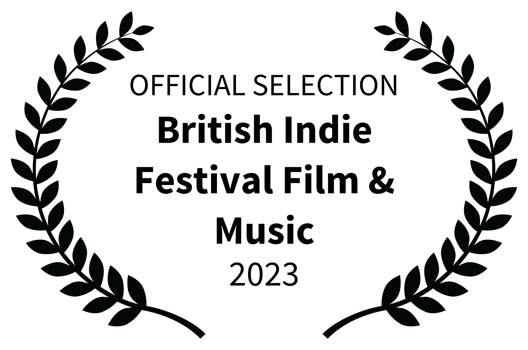 OFFICIAL SELECTION - British Indie Festival Film  Music - 2023.png