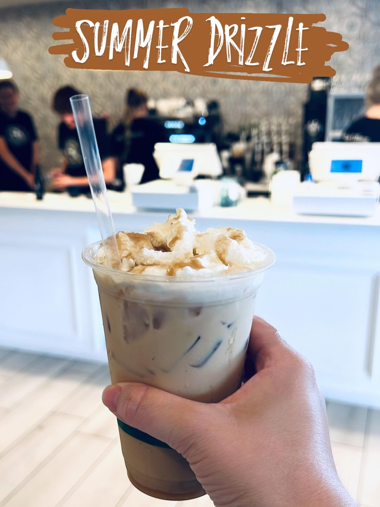 ☀️ Our new Summer Drizzle is serving major happy vibes. This American-style Caramel Macchiato is giving ‘main character energy’ for real! Swing by Olivia’s and let us know: Does it pass your VIBE CHECK? No cap. 👇 🧜‍♀️
If you&