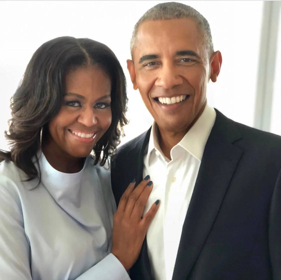 Our first couple 1st Lady Michelle and President Barack Obama