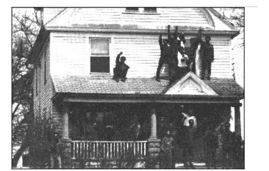 Kuumba House- Black United Students 1st Black Culture Center 1969, where many events of the 1st Black History Month celebrations took place. 