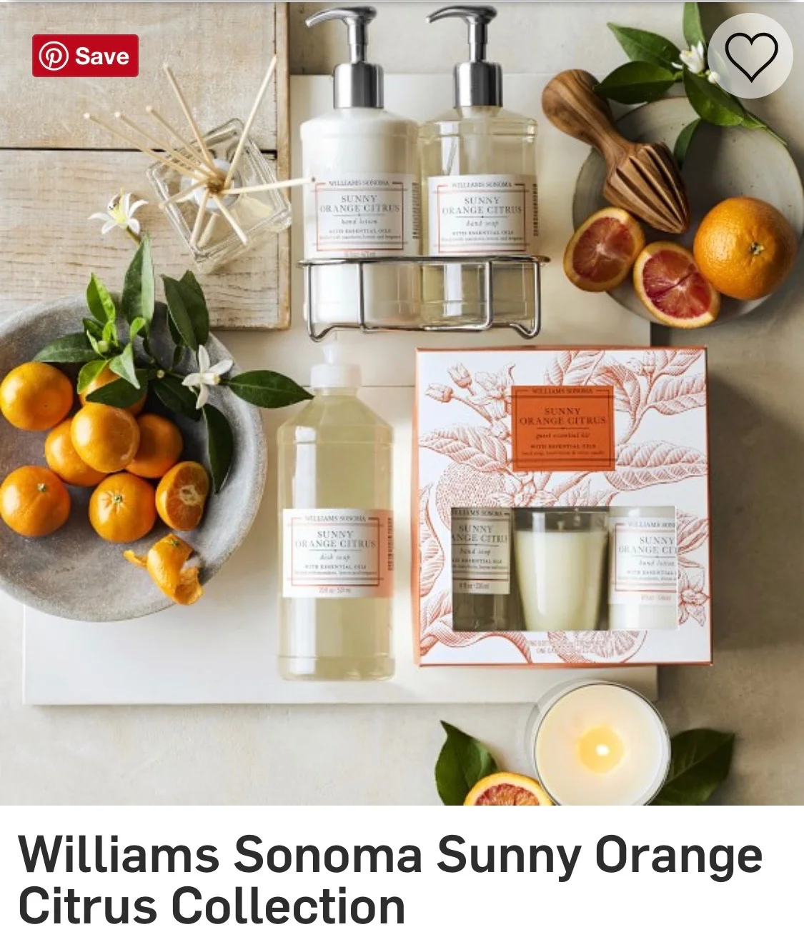 Citrus scents are my most favorites. This set is so pretty and fresh and clean and chic! I love this ideas for any gift...