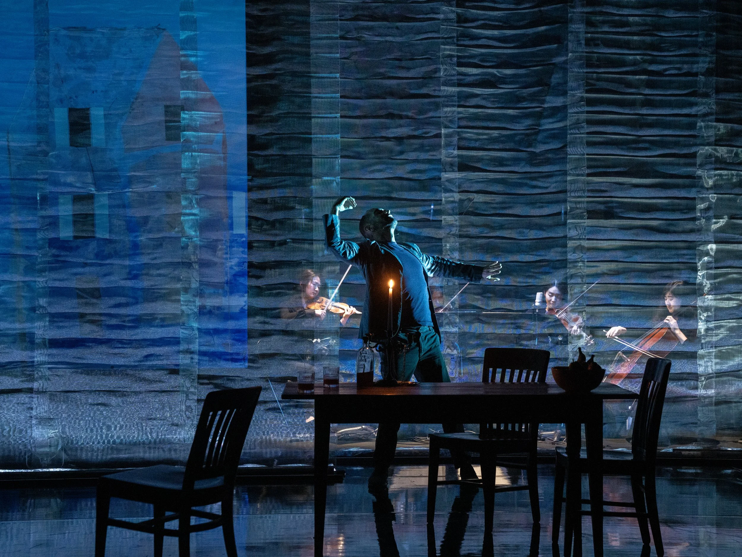 THE NEW YORK SUN: Basic Questions Overshadow New Opera’s Brilliant Technical Elements