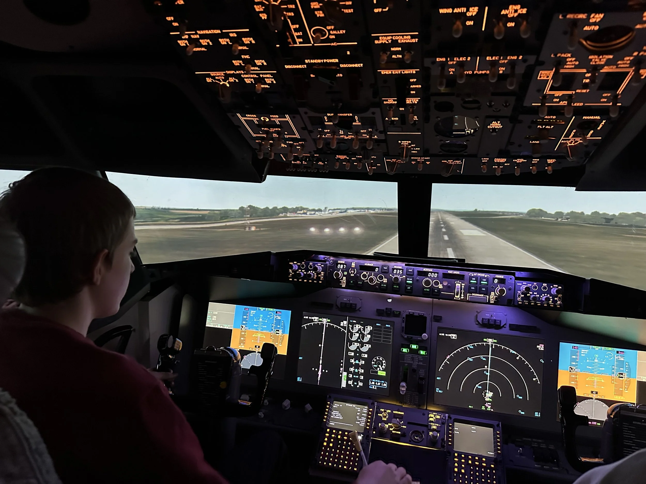 flying simulator experience Devon Southwest