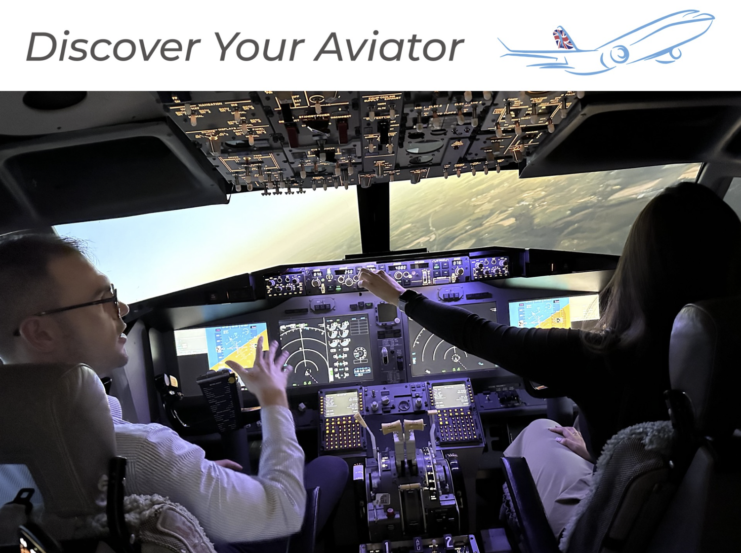 Flight simulator experience UK, Devon, Southwest
