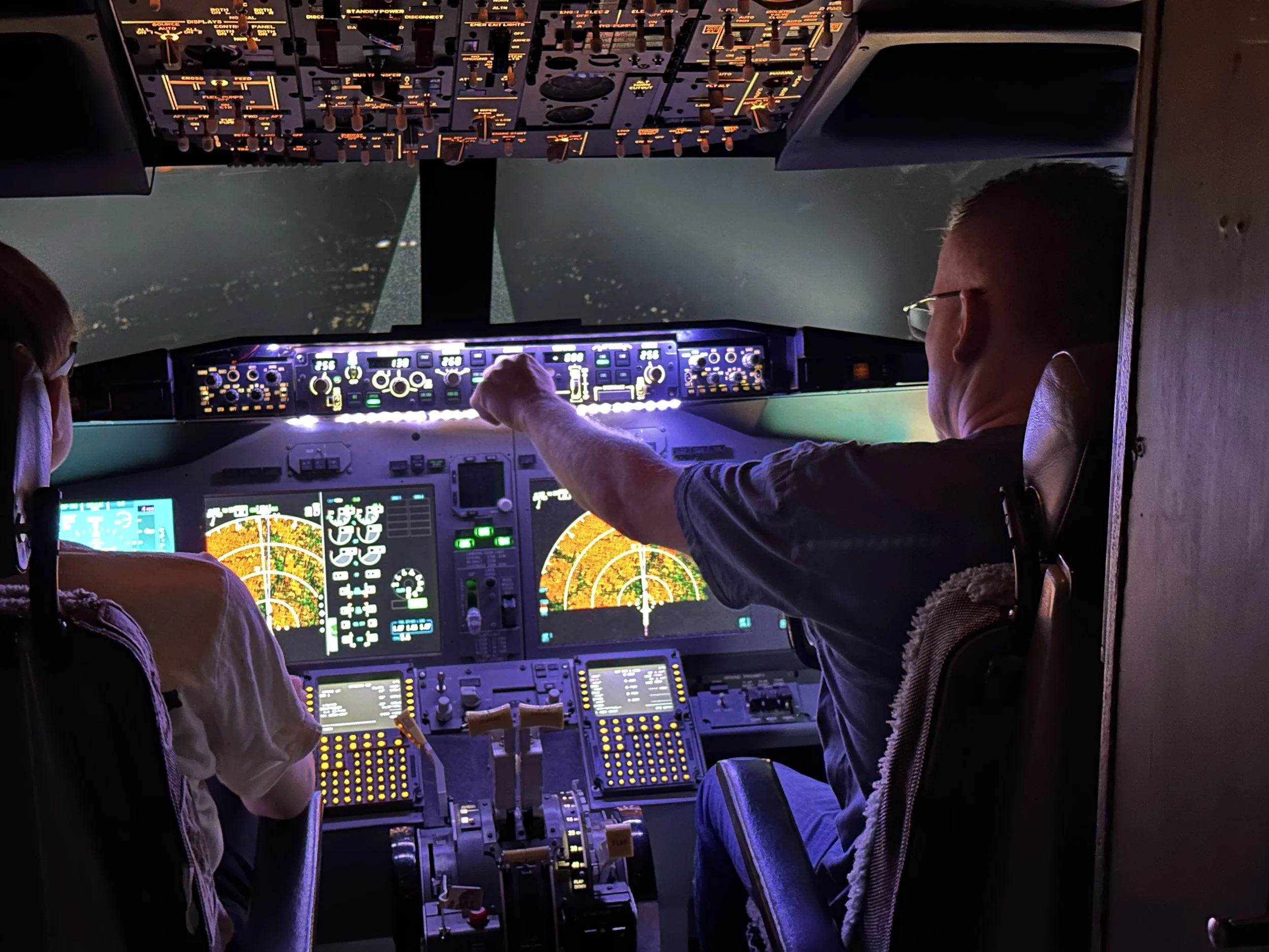 Jet plane simulator