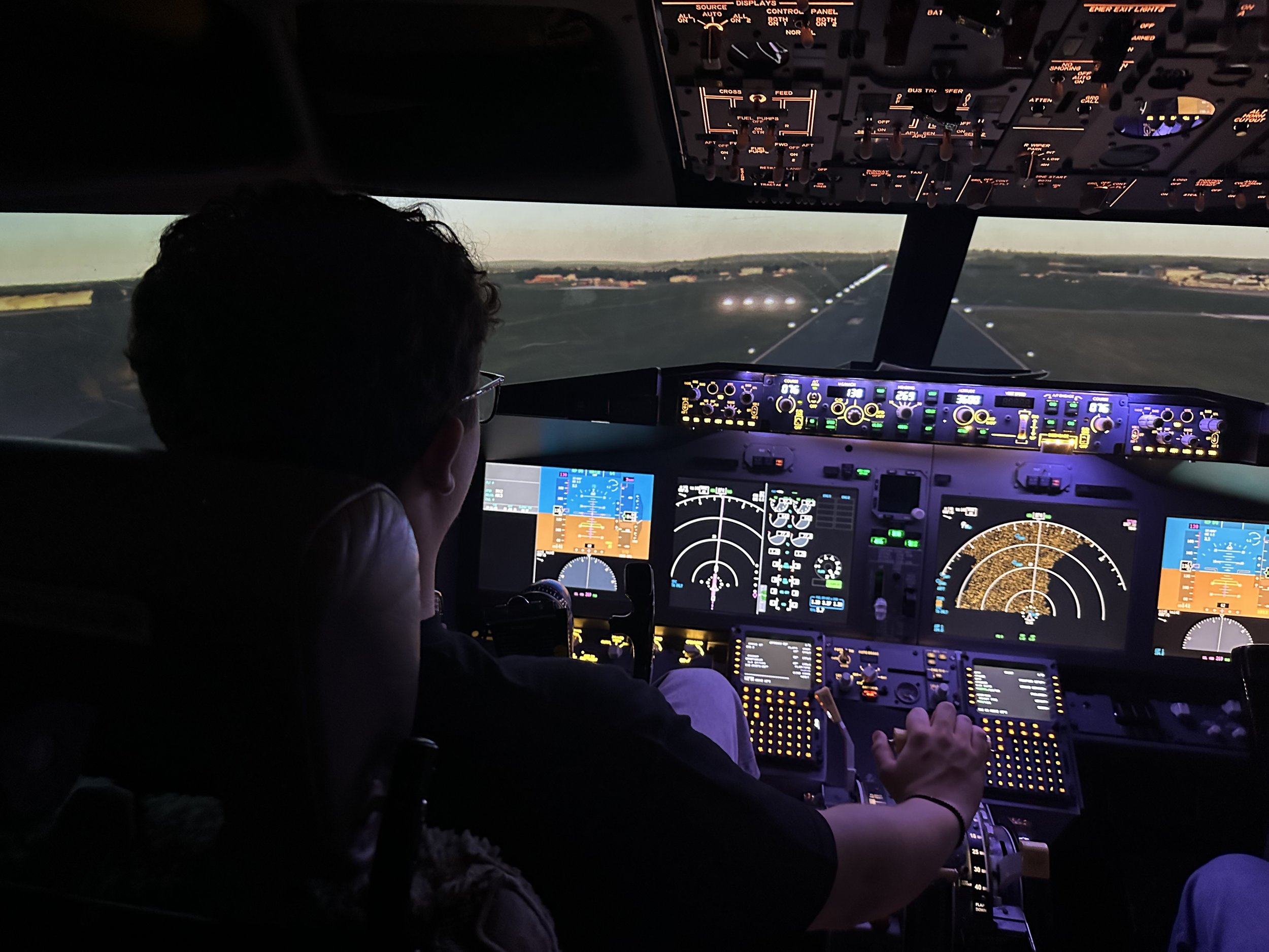 Flight simulator Cornwall