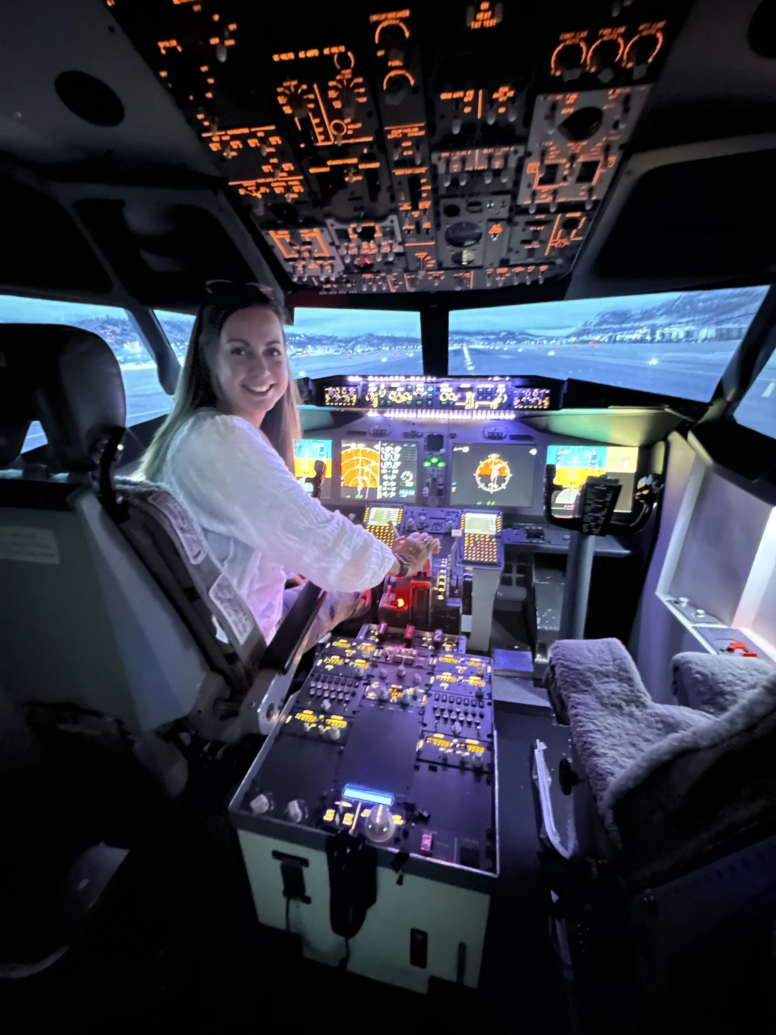 airplane simulator experience Plymouth