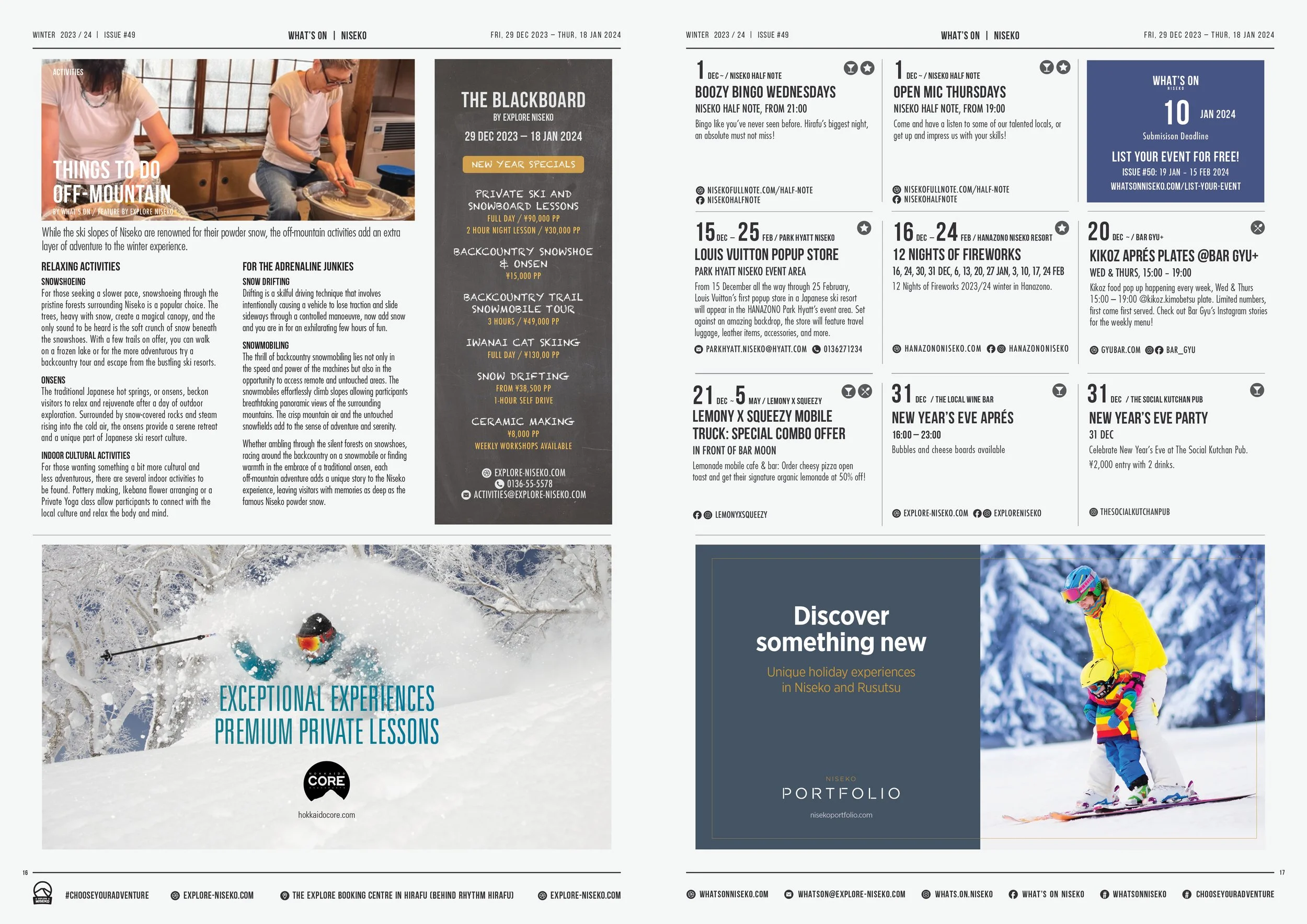 Issue #49 digital — What's On Niseko