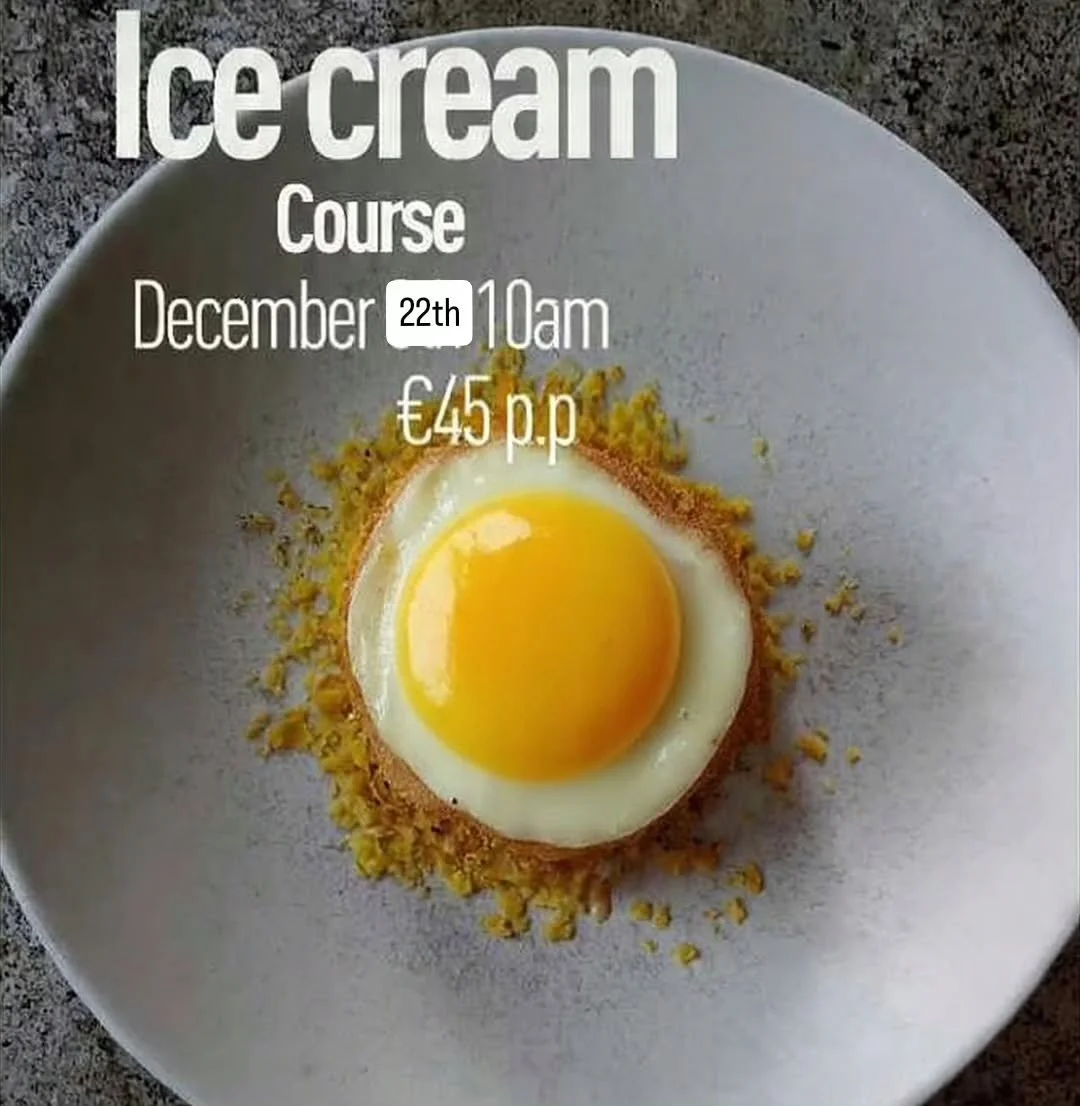 @yerbaxabia 

New dates for our ice cream course.
22th December (3 spaces left)
26th January 

Master the secret behind the YERBA ice creams 
The art of creamy creations 

Book your table now at yerbaxabia@gmail.com