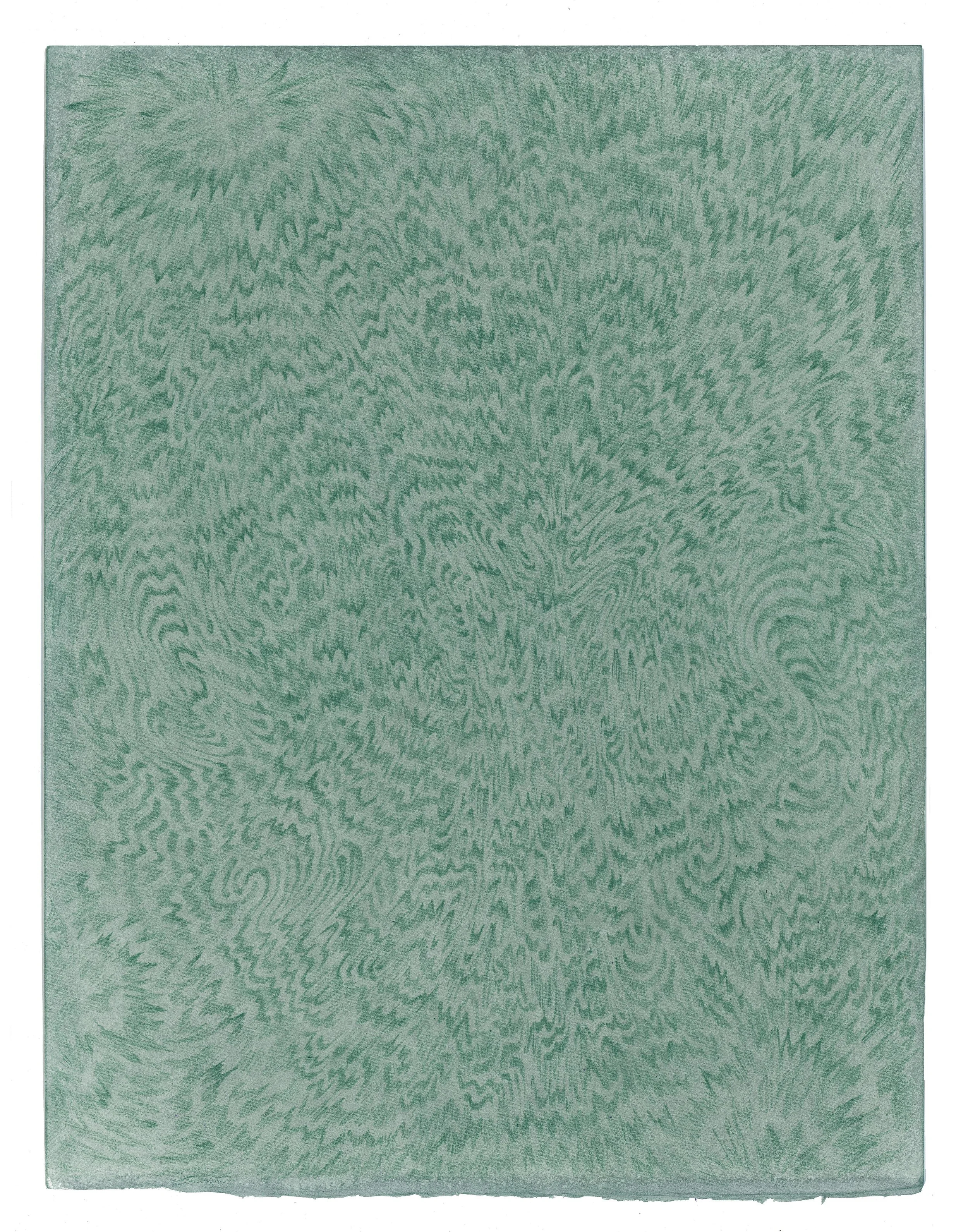 Phantom Forest Fragrance, ink & colored pencil on paper, 11x14in, 2021