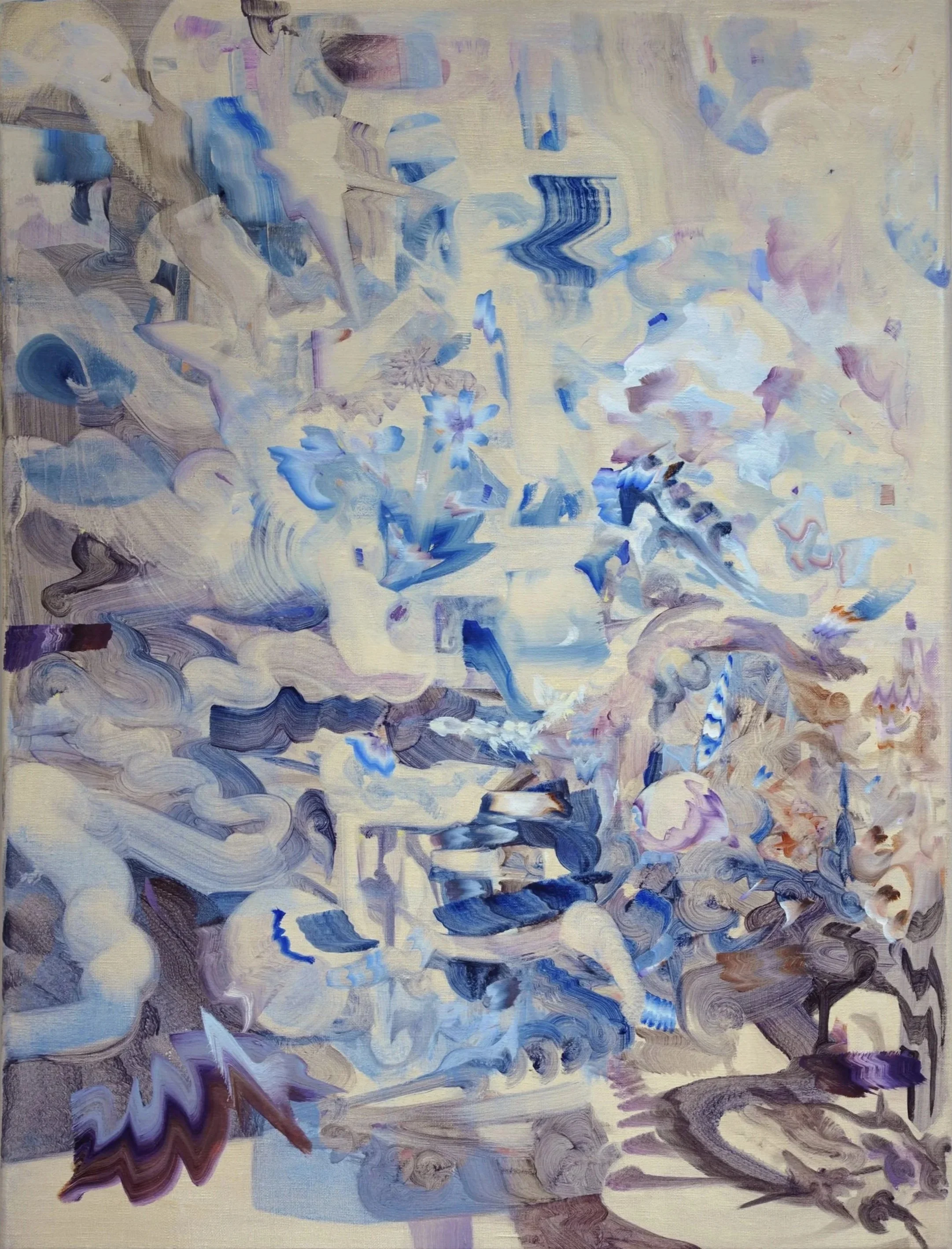 Breaktheice, oil on linen, 18x24in, 2025