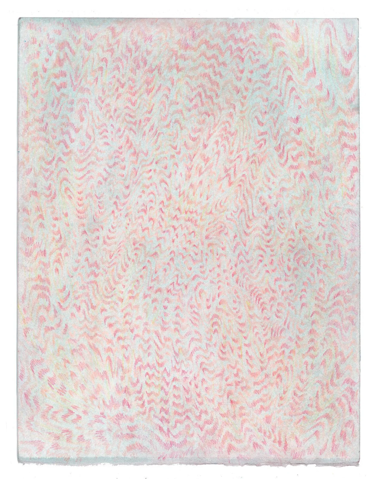 Burnt Burgamot, ink & colored pencil on paper, 11x14in, 2021