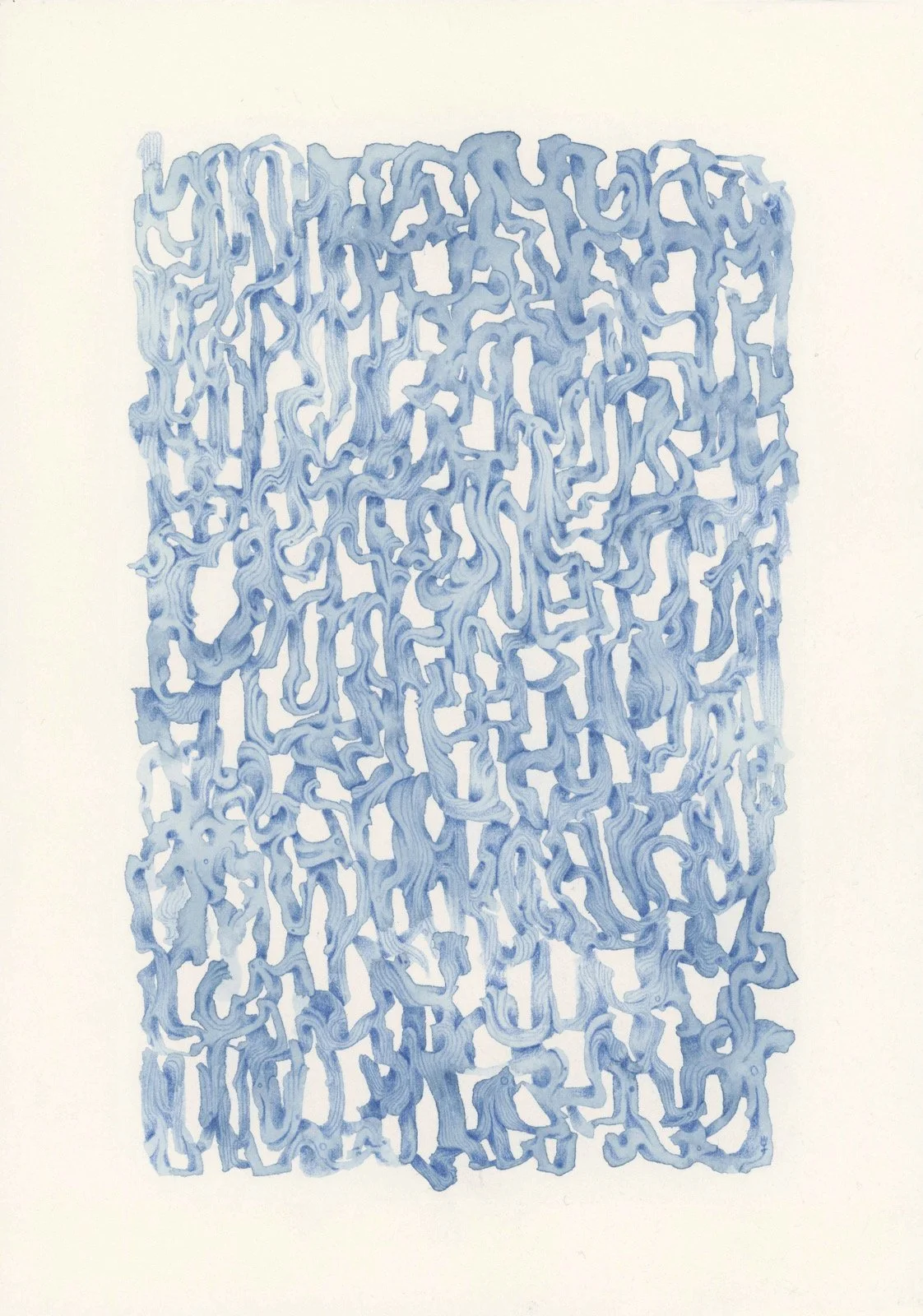 Rain Distillery, watercolor & colored pencil on paper, 7x10in, 2020