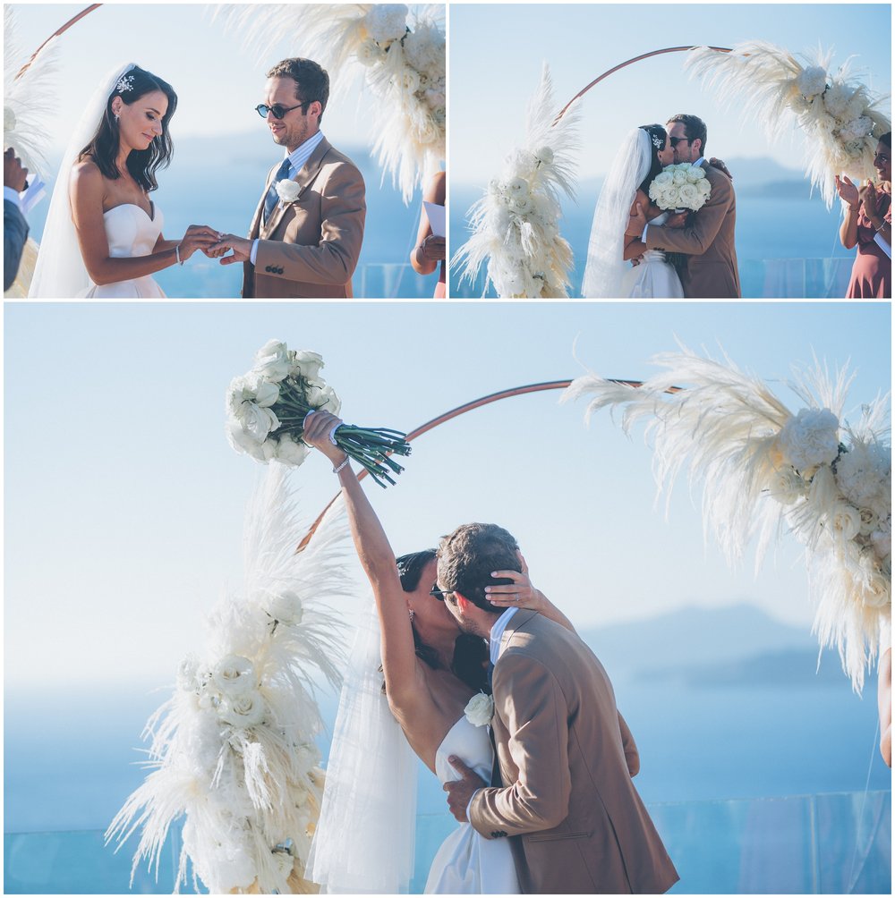 cavo ventus destination wedding Santorini