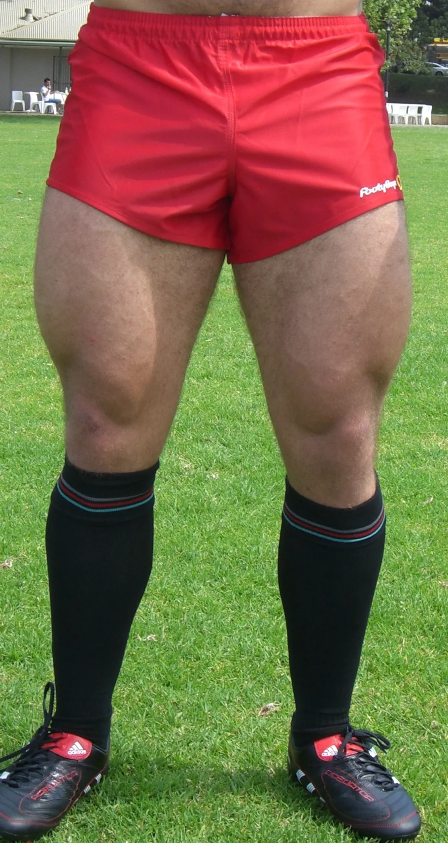 RUGBY LEAGUE CLASSIC Red Player Shorts — FOOTYBOYS