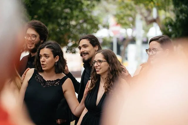 Some funny faces of our singers on stage 🤪 Never forget to look nice while singing. There might always be a camera hidden somewhere in the audience.