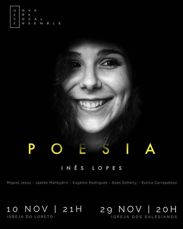 10 Nov | 21h00 | Igreja do Loreto | POESIA