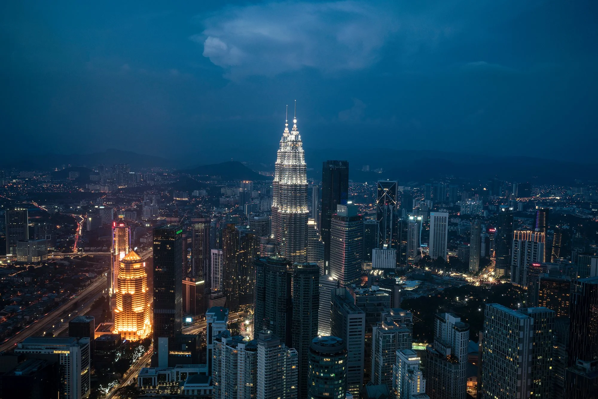   Petronas Twin Towers, Kuala Lumpur, Malaysia: 2018.4.30  