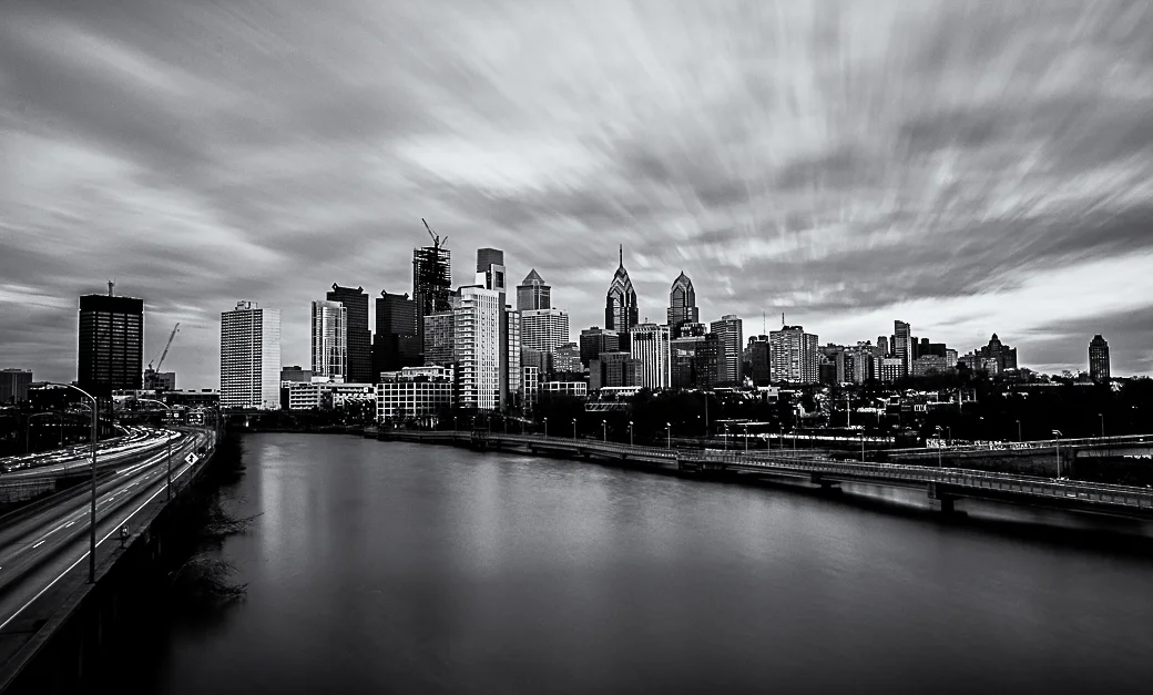 Philadelphia Skyline (South Street Bridge)