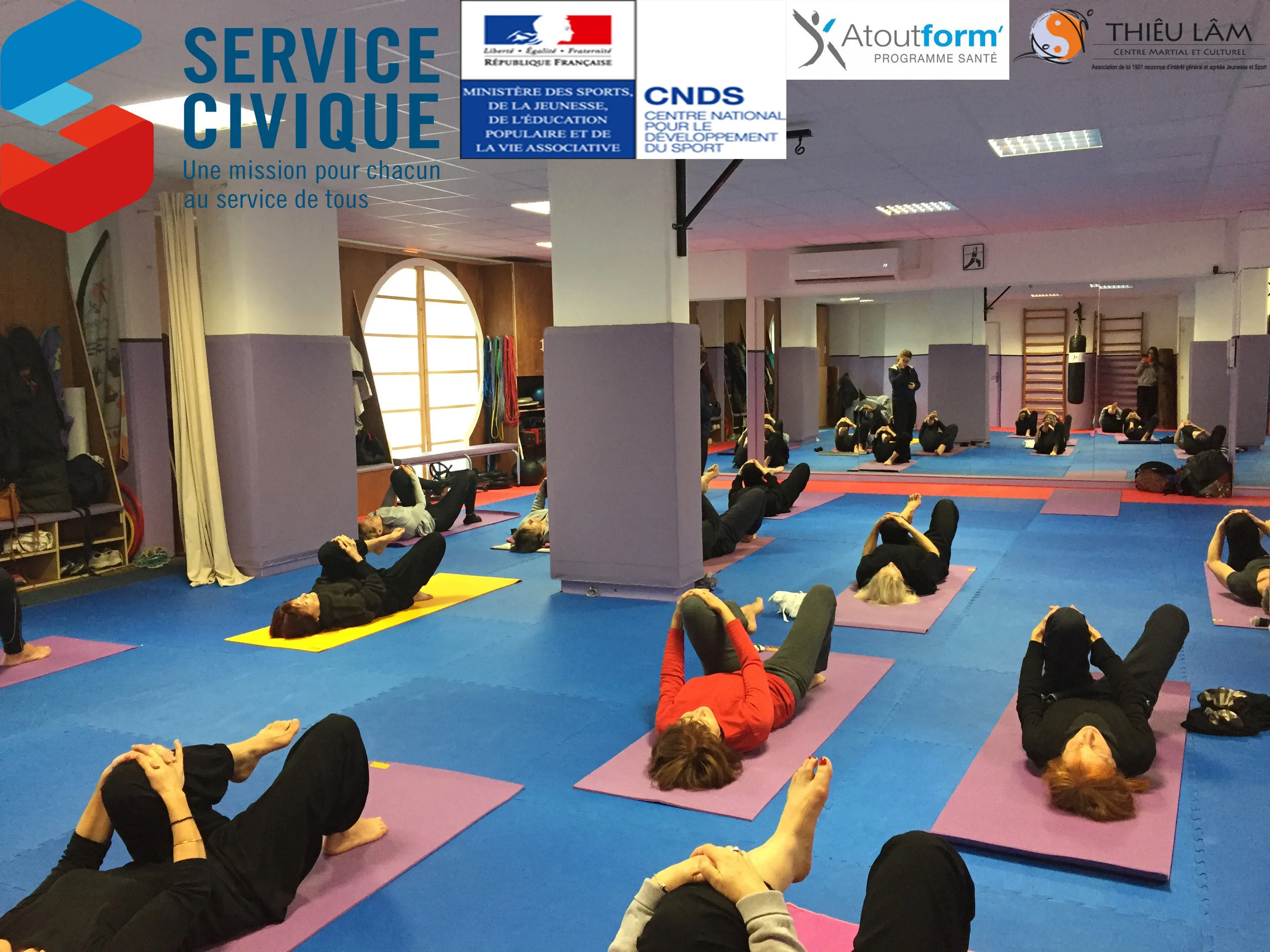 Cours de Hatha Yoga Pranayama avec le Centre Thieu Lam