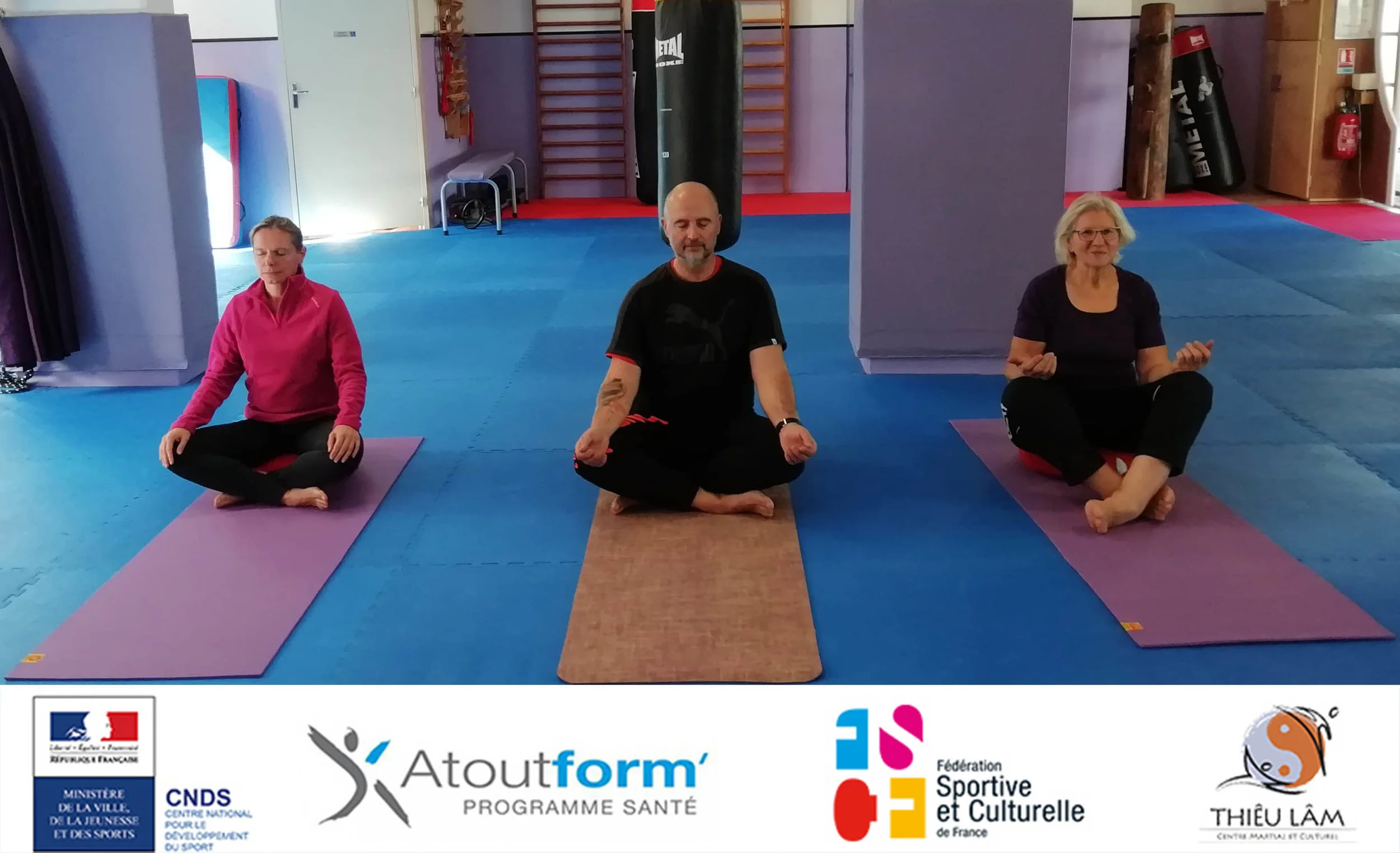 Nouveau yoga, le sport-santé au Centre Thiêu Lâm