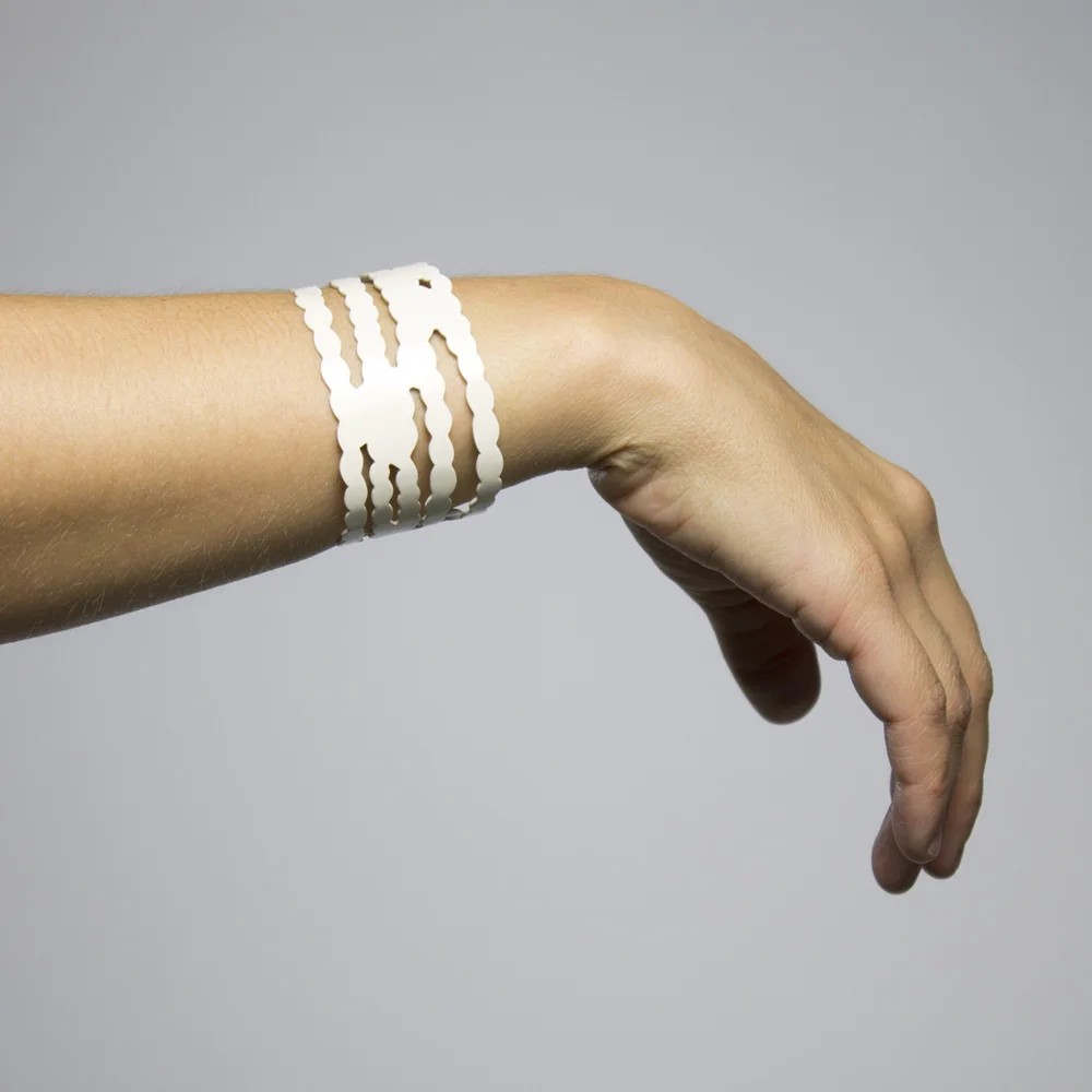 Cream Pearl Strands Cuff