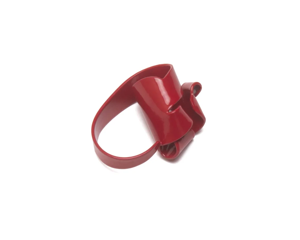 ASY Folded Ring | red