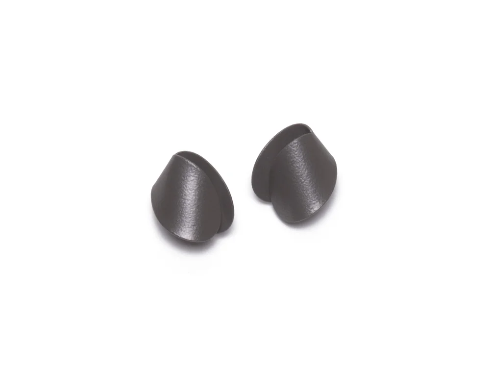 Single Folded Studs | slate grey