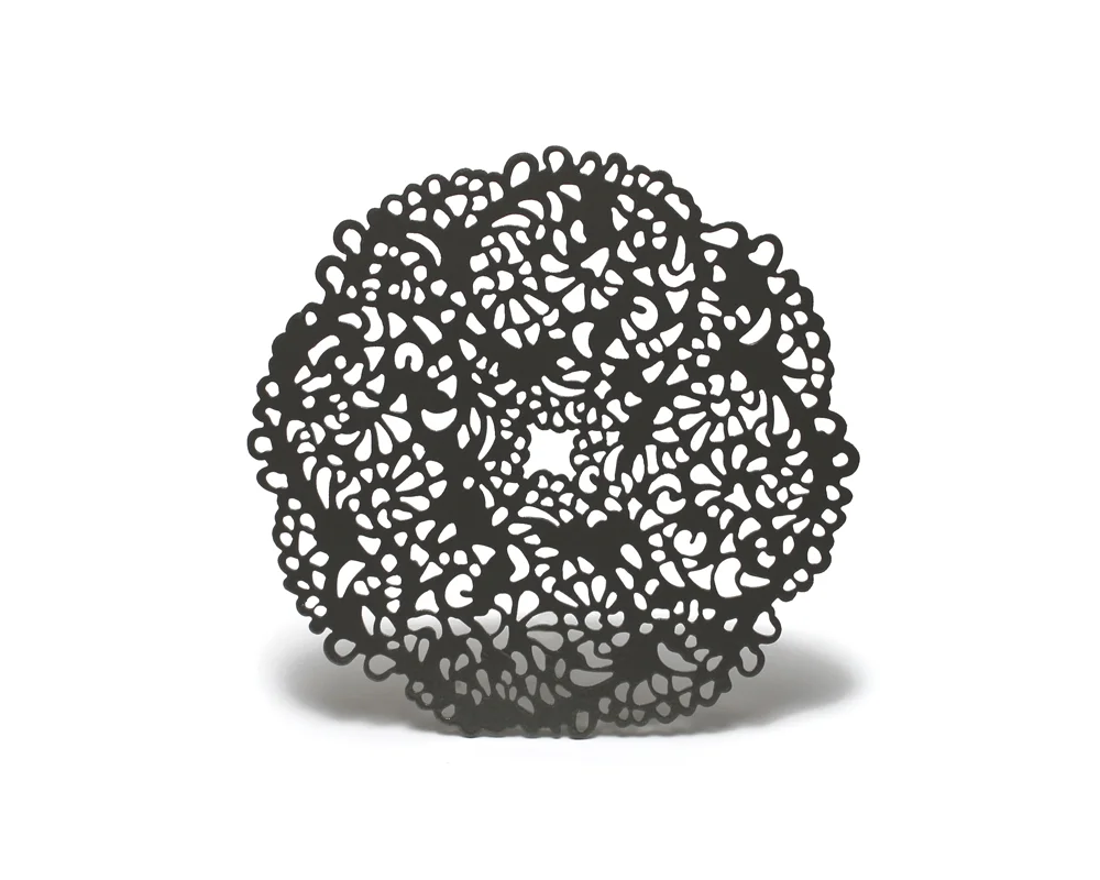 Brooch 399 | slate grey