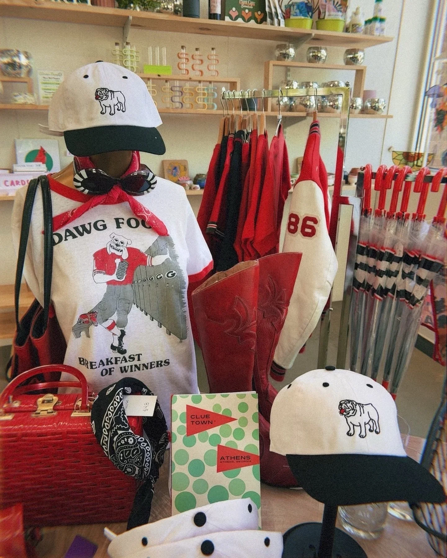 Dawg hats are now in stock at Mother Lode Athens&mdash;just in time for the season!

Get yours today @motherlodeathens ❤️🖤