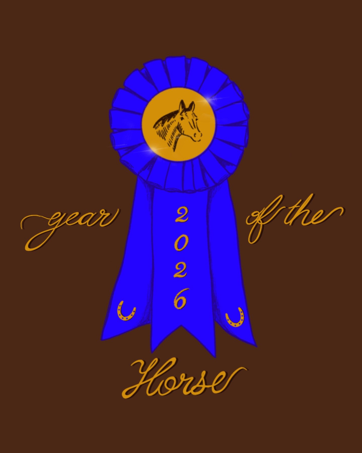 Best of luck in the year of the horse🐴