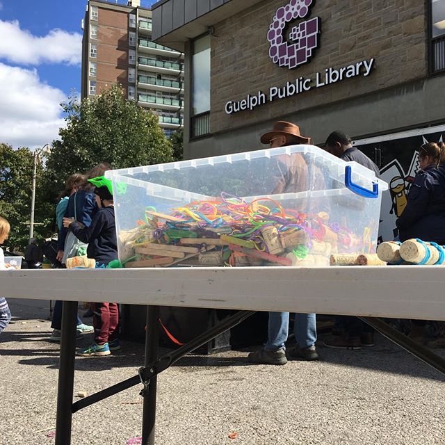 Having a great day in Guelph! @guelphpubliclibrary