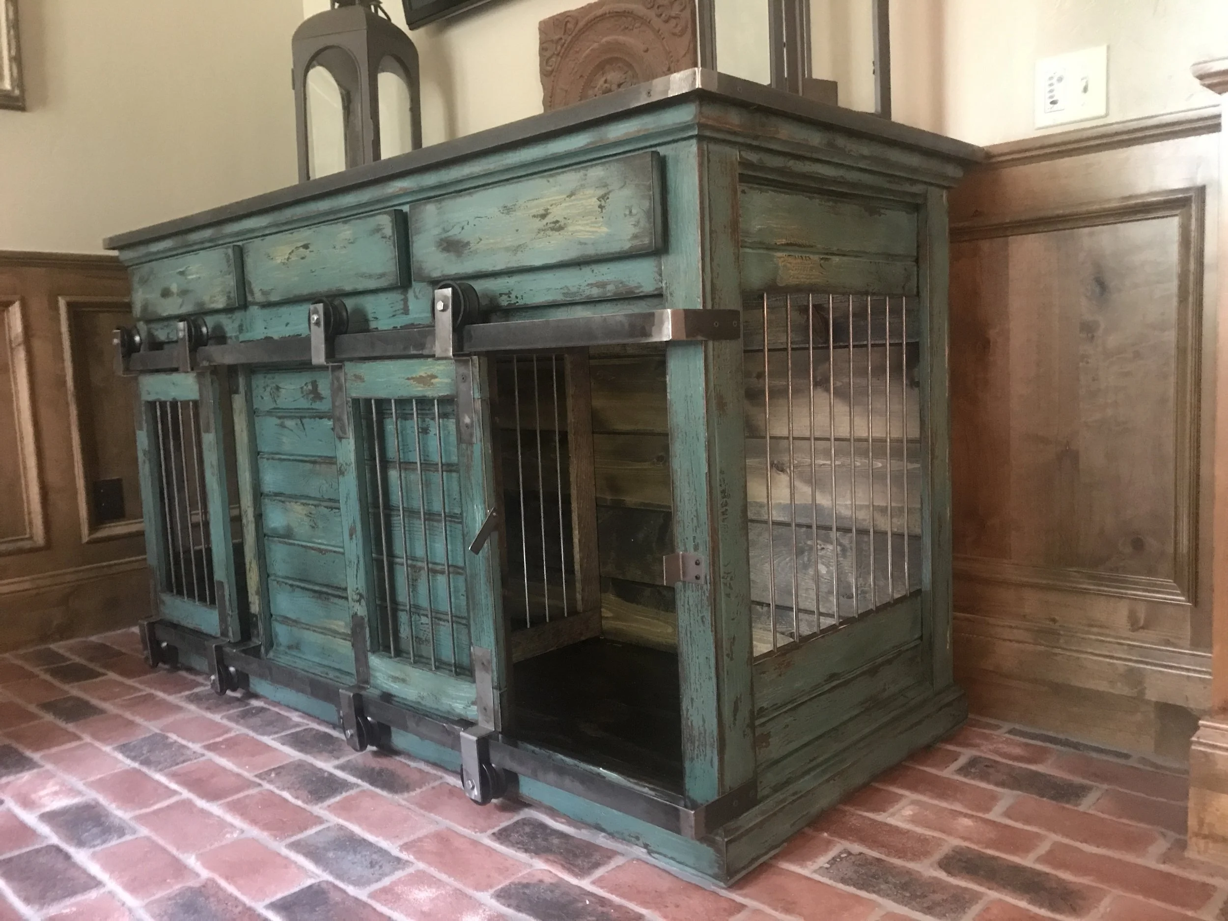 cabinet kennel