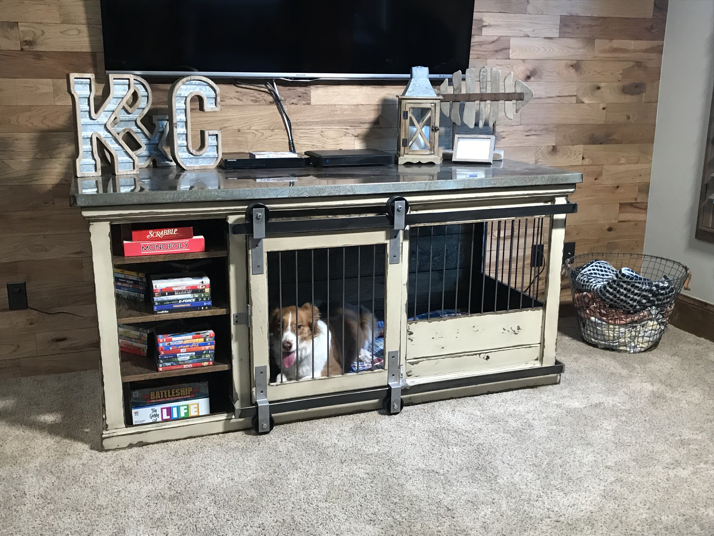 custom dog kennels designs