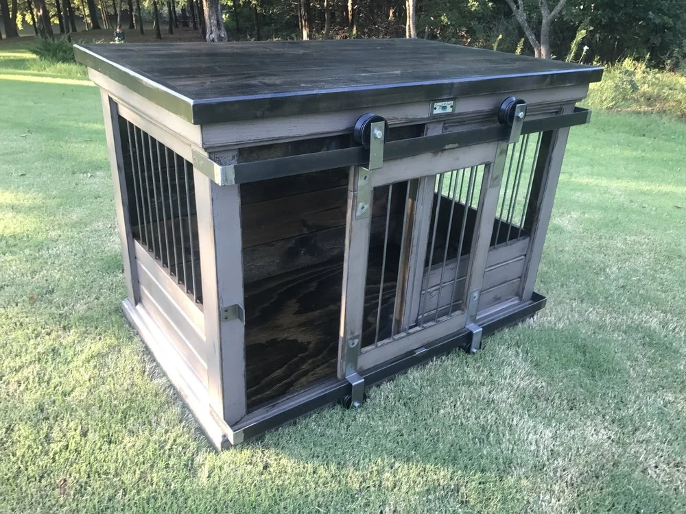 Stylish Dog Crates-Iron+Gate+Single+XL+Tennessee+Alder+Top.jpg