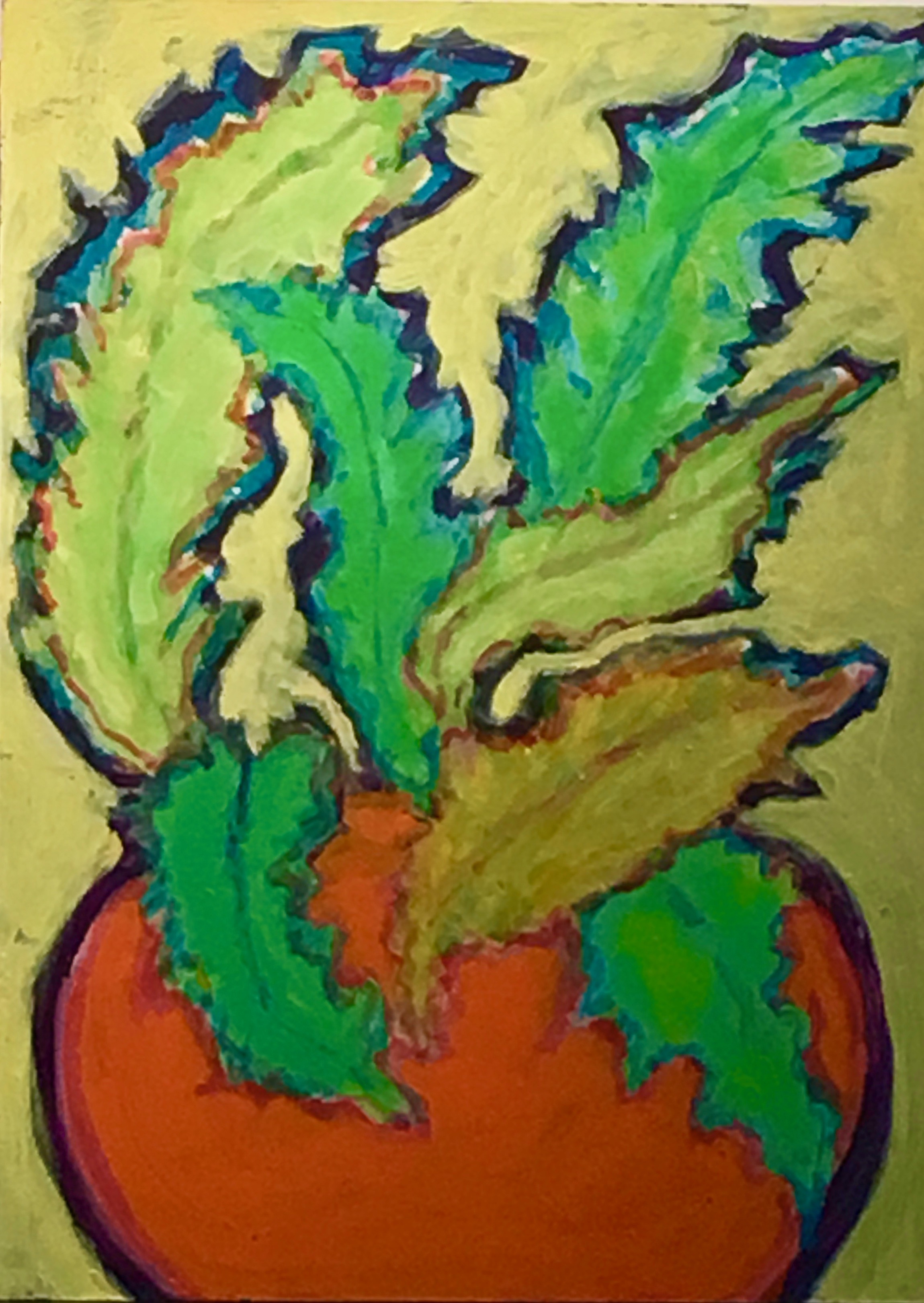 Fern, 12 x 9 inches