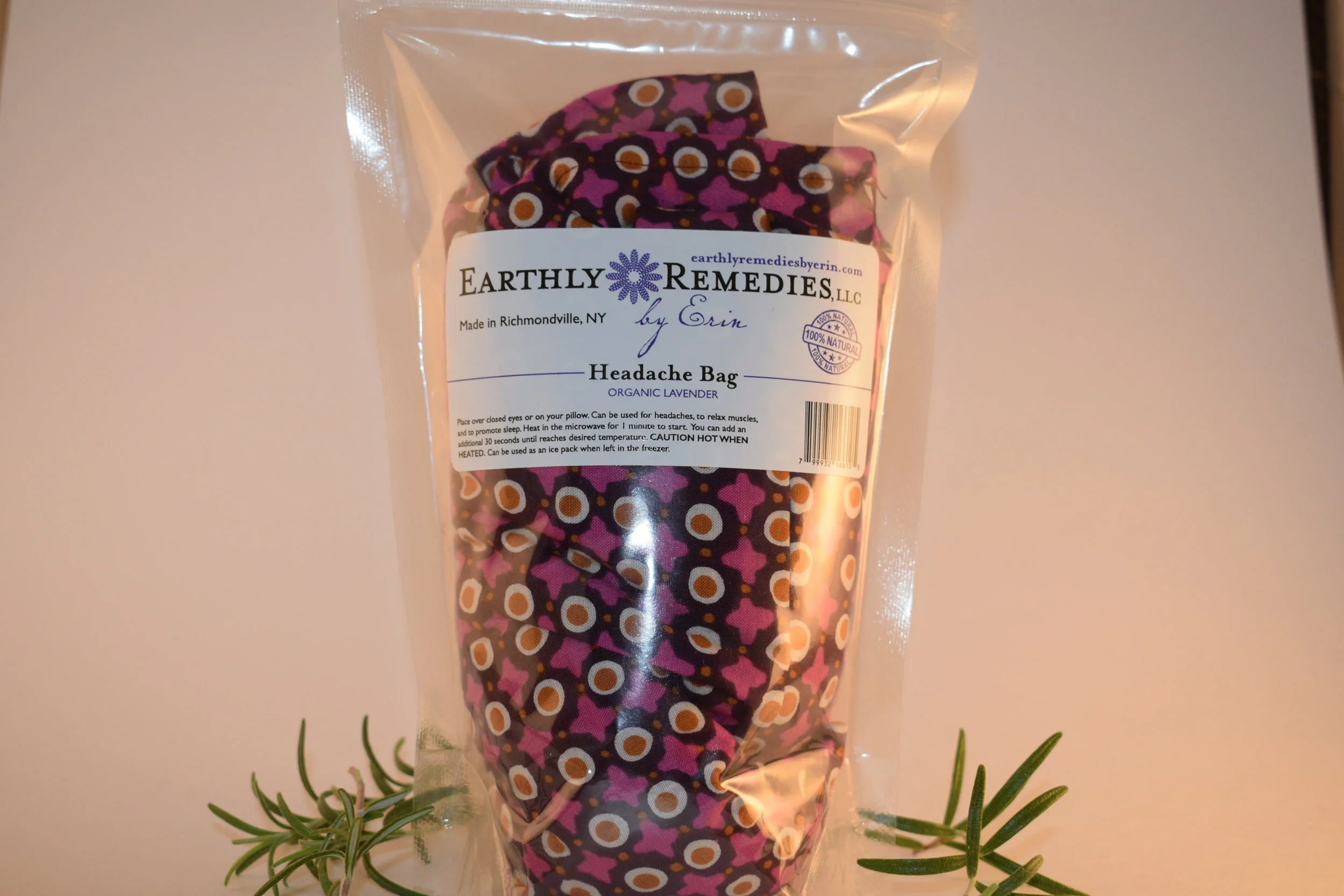 Organic Lavender Buckwheat Bag
