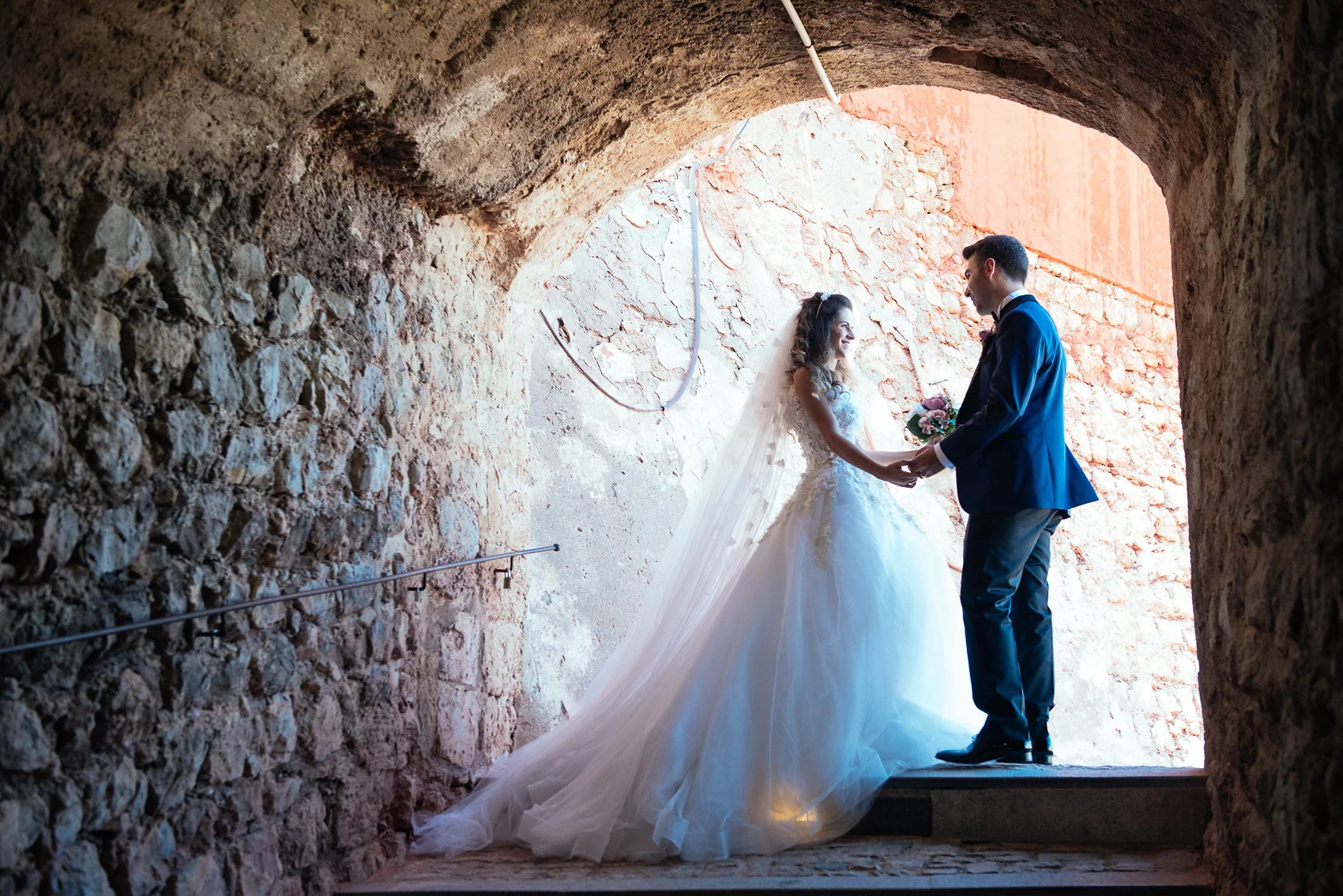 Ibiza town wedding photo