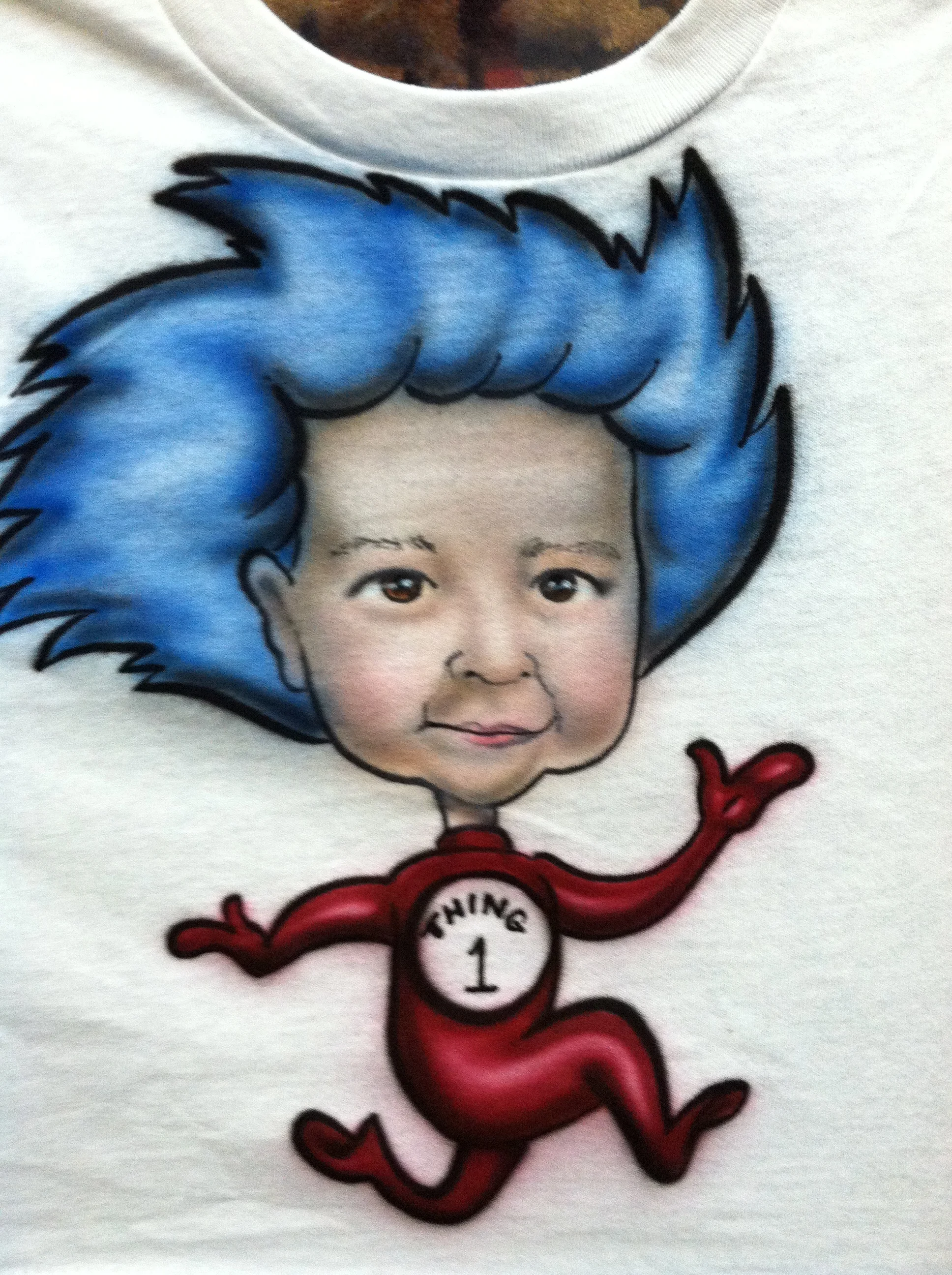 Thing One Character Portrait $44.99 plus shipping