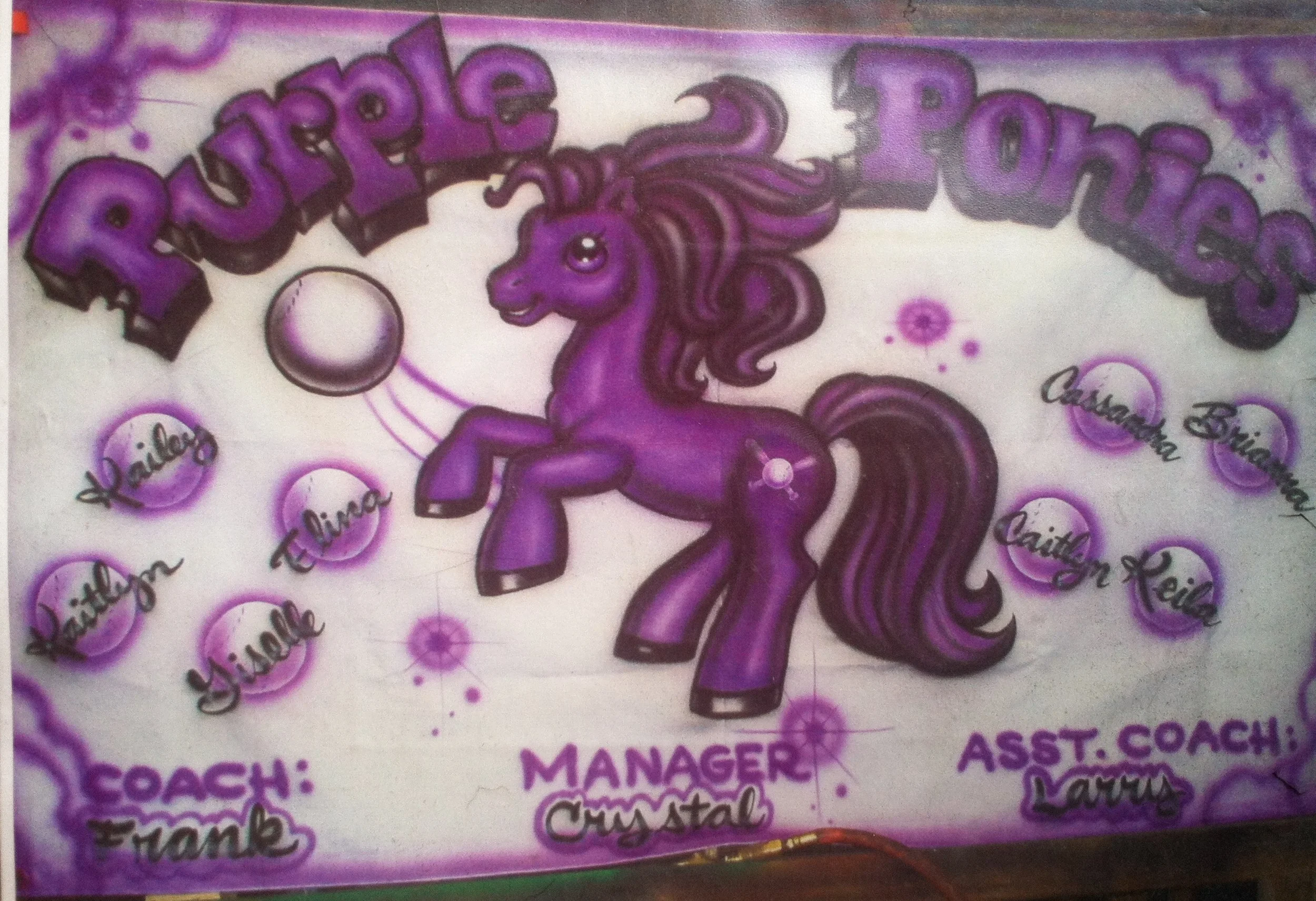 Purple Ponies $89.99 plus shipping