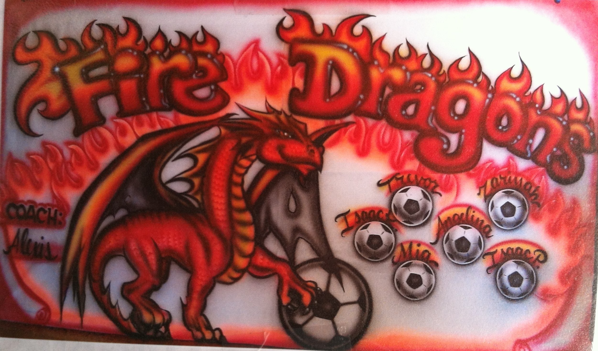 Fire Dragons $89.99 plus shipping