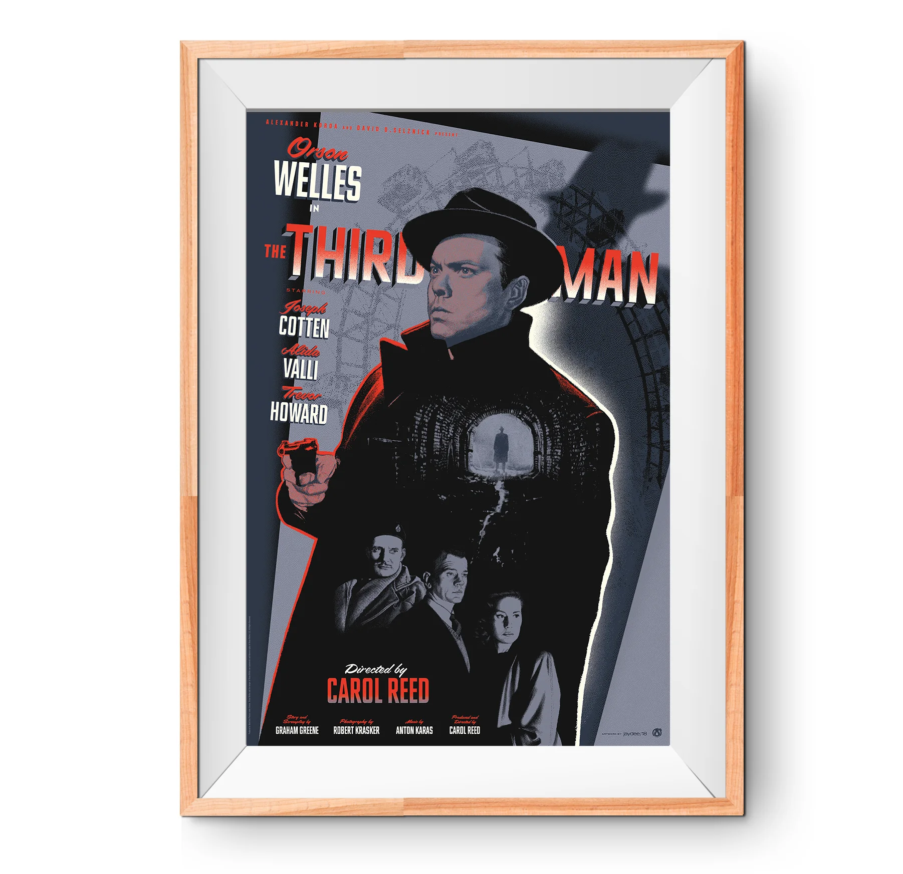 The Third Man (Red and Grey)